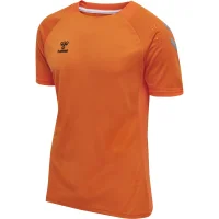 hummel Hmllead S/S Poly Trikot - Herren - orange tiger