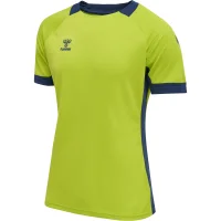 hummel Hmllead S/S Poly Trikot - Herren - lime punch