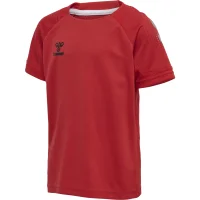 hummel Hmllead S/S Poly Trikot Kids - Kinder - true red