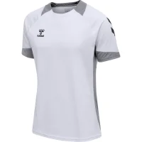 hummel Hmllead S/S Poly Trikot Kids - Kinder - white