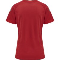 hummel Hmllead Womens S/S Poly Trikot - Damen - true red