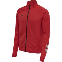 hummel Hmllead Poly Zip Jacke - Herren - true red