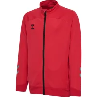 hummel Hmllead Poly Zip Jacke Kids - Kinder - true red