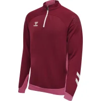 hummel Hmllead Half Zip - Herren - biking red