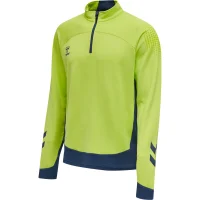 hummel Hmllead Half Zip Kids - Kinder - lime punch