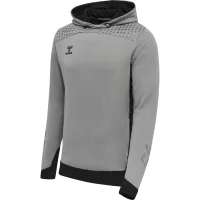hummel Hmllead Poly Hoodie - Herren - grey melange