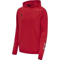 hummel Hmllead Poly Hoodie - Herren - true red