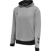 hummel Hmllead Poly Hoodie Kids - Kinder - grey melange