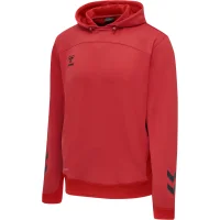 hummel Hmllead Poly Hoodie Kids - Kinder - true red