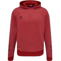 hummel hmlLEAD Poly Hoodie Kinder - true red