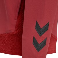 hummel hmlLEAD Poly Hoodie Kinder - true red