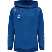 hummel hmlLEAD Poly Hoodie Kinder - true blue