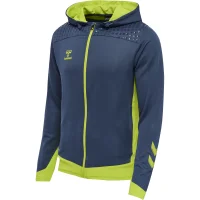 hummel Hmllead Zip Poly Hoodie - Herren - dark denim