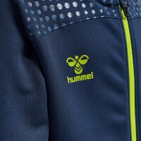 hummel Lead Zip Poly Hoodie Kinder - dark denim