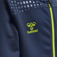 hummel Lead Zip Poly Hoodie Kinder - dark denim