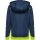 hummel Lead Zip Poly Hoodie Kinder - dark denim