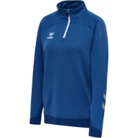 hummel Hmllead Women Half Zip - Damen - true blue