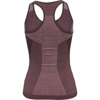 hummel Hmlclea Seamless Top - Damen - fudge/woodrose melange