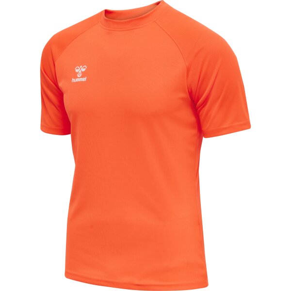 hummel Hmldavid Trikot S/S - shocking orange