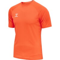 hummel Hmldavid Trikot S/S - shocking orange