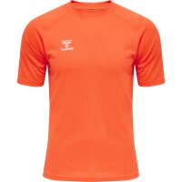 hummel Hmldavid Trikot S/S - shocking orange
