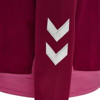 hummel Hml Lead Women Poly Zip Jacke - Damen - biking red
