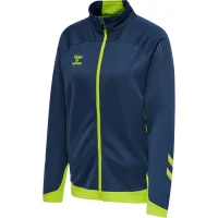 hummel Hml Lead Women Poly Zip Jacke - Damen - dark denim