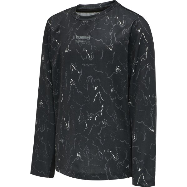 hummel Hmlnoah T-Shirt L/S - Kinder - black