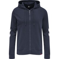 hummel Hmllegacy Zip Hoodie Unisex - blue nights