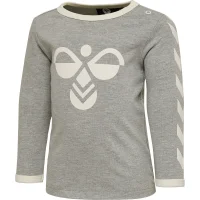 hummel Hmlflipper T-Shirt L/S - Kinder - grey melange
