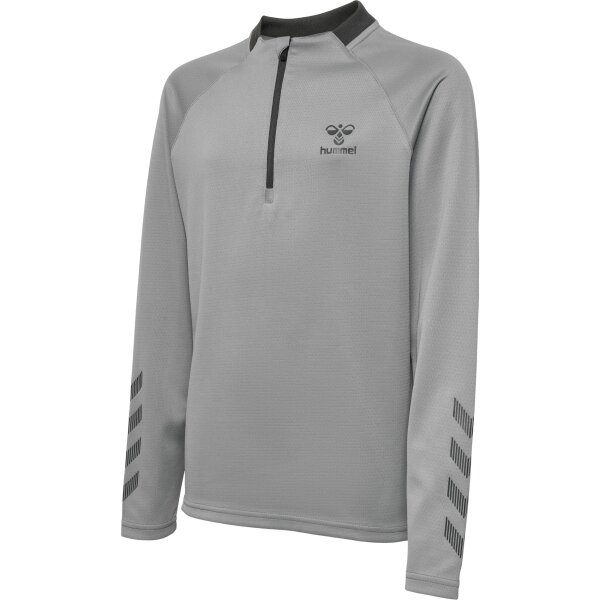 hummel Hmlgg12 Action Half Zip Sweat Kids - Kinder - alloy