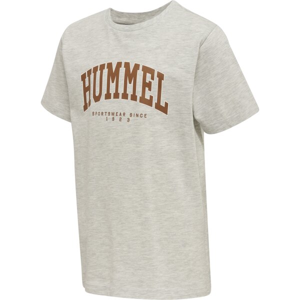hummel Hmlfast T-Shirt S/S - Kinder - light grey melange