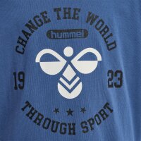 hummel Hmlkalle T-Shirt S/S - Kinder - ensign blue