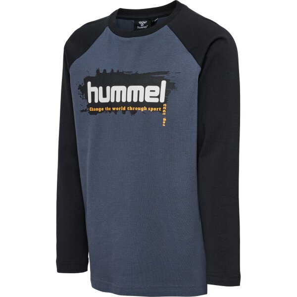 hummel Hmleskil T/Shirt L/S - Kinder - ombre blue