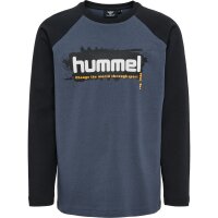 hummel Hmleskil T/Shirt L/S - Kinder - ombre blue