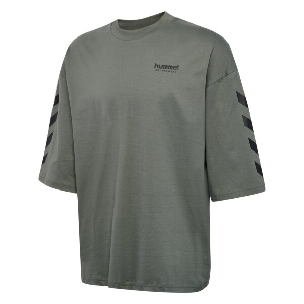 hummel Hmloversized Willy T-Shirt Sw - sedona sage