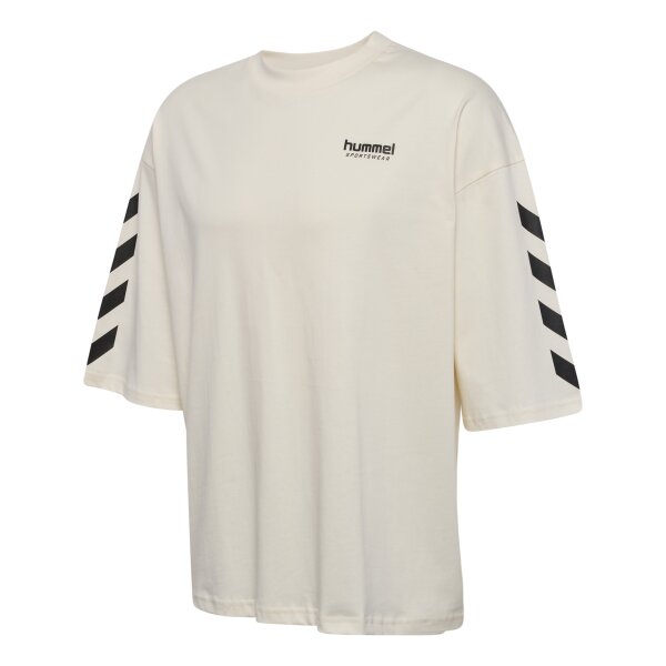 hummel Hmloversized Willy T-Shirt Sw - tofu