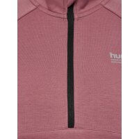 hummel Hmltech Fleece Women Boxy Half Zip - Damen - wistful mauve