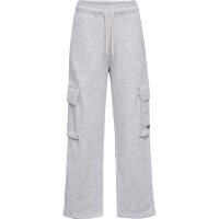 hummel Hmljr Loose Wl Cargo SweatTrainingshose - Kinder - light grey melange
