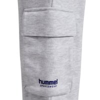 hummel Hmljr Loose Wl Cargo SweatTrainingshose - Kinder - light grey melange