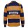 hummel Hmlloose Striped Polo L/S - Herren - astral aura