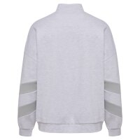 hummel Hmloversized Halfzip Sw - light grey melange