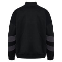 hummel Hmloversized Halfzip Sw - black/ebony