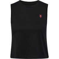 hummel Hmlhiit Cropped W Muscle Tank Top - Damen - black