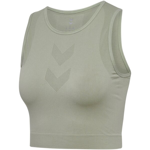 hummel Hmlhiit Seamless W Top - Damen - seagrass