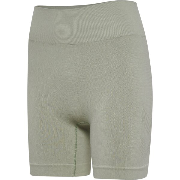 hummel Hmlhiit Seamless Short Tights - Damen - seagrass