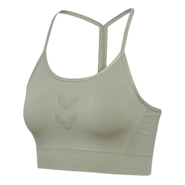 hummel Hmlhiit Seamless Bra - Damen - seagrass