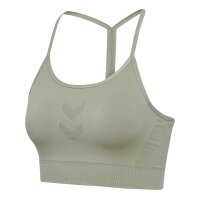 hummel Hmlhiit Seamless Bra - Damen - seagrass