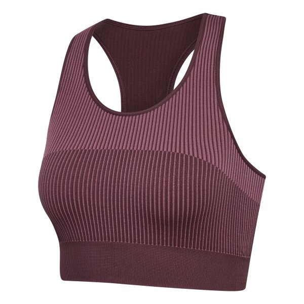 hummel Hmlyoga Seamless W Crop Top - Damen - fudge
