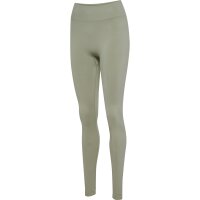 hummel Hmlhiit Seamless High Waist Tights - Damen - seagrass